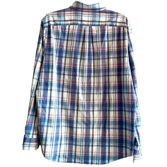 Vineyard Vines Performance Classic Fit Tucker shirt Light Blue plaid Men’s L - Picture 3 of 10